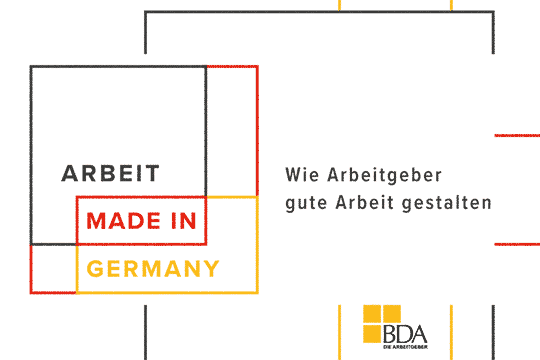 BDA Publikation Arbeit Made In Germany